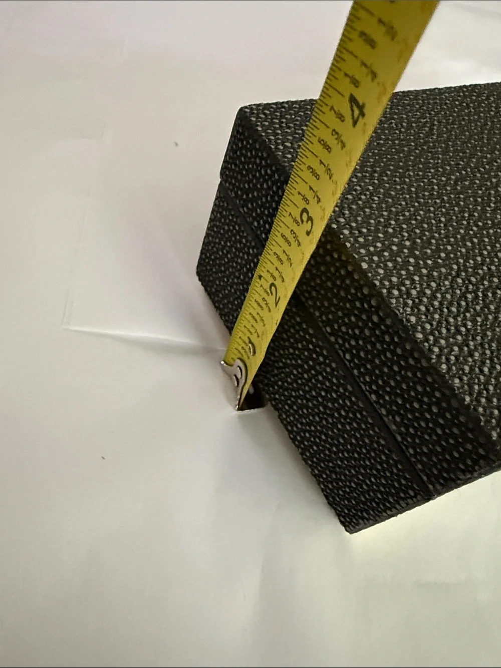 Mitchell Gold & Bob Williams Black Shagreen Jewelry/Watch Box